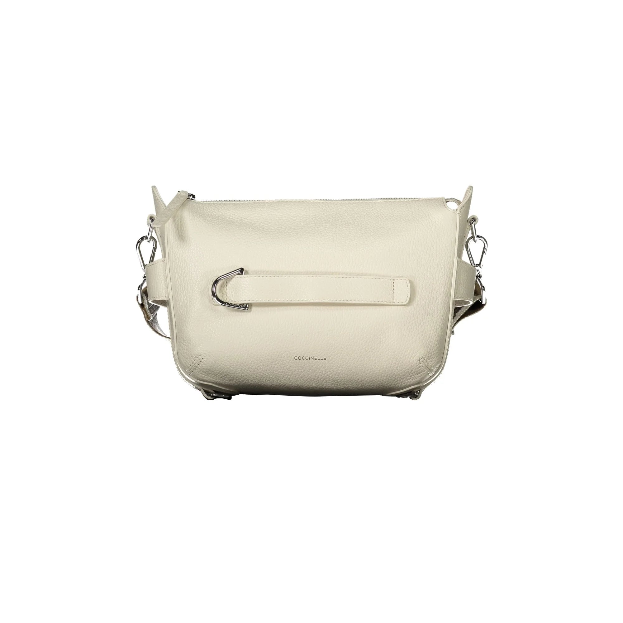 Coccinelle Borsa a Tracolla Pelle Donna Bianca Chiusura con Zip Borse Bianco - foto prodotto